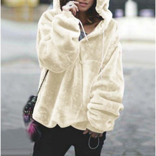 Women's Clothing - Women's Fashion Autumn Winter Keep Warm Fleece Outerwear