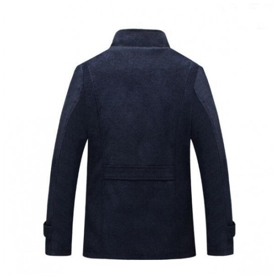 New Wool Blend Fashion Winter Jacket