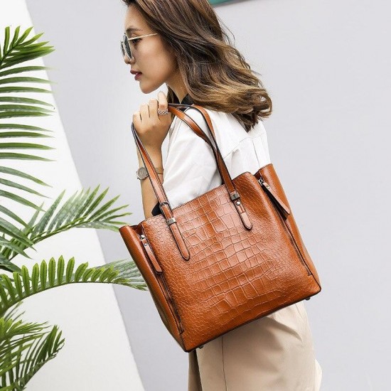 Luxury Designer Large Leather Handbag