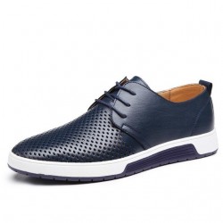 Shoes - 2021 Genuine Leather Breathable Big Size 5.5-13.5 Men's Shoes