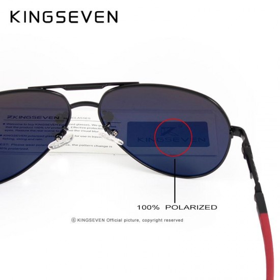 Sunglasses - Aluminum Magnesium Men's Polarized Coating Mirror Sunglasses