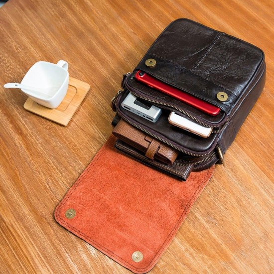 Original Leather Casual Shoulder Messenger Bag