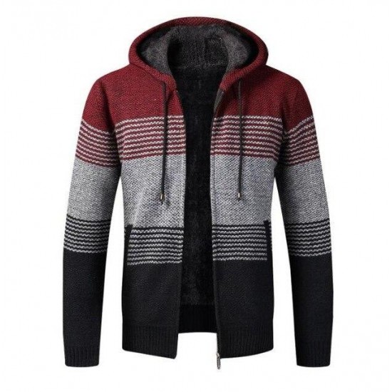 Men's Casual Patchwork Coats Jacket