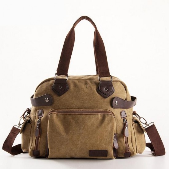 Bag - Men's Vintage Multifunction Canvas Crossbody Bag