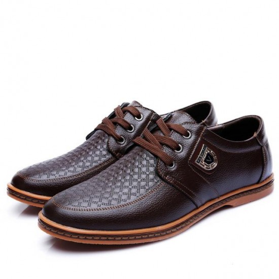 New Men's Comfortable Leather Casual Shoes