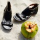 Women's Shoes - Roman Gladiator Summer Ankle Strap Flat Sandals