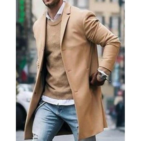 Men's Elegant Fashion Trench Coat