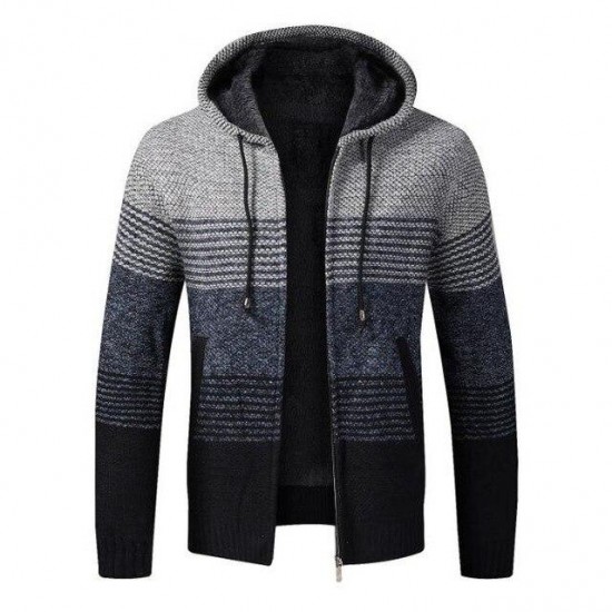 Men's Casual Patchwork Coats Jacket