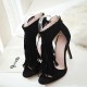 Shoes - 2021 Women's Fashion Sexy Tassel Retro High Heels Sandals