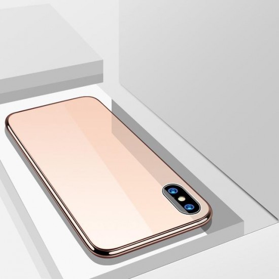 Phone Case - Tempered Glass Phone Case For iPhone X