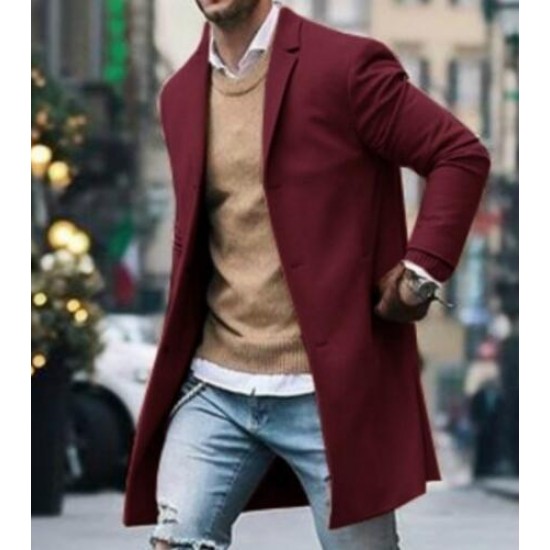 Men's Elegant Fashion Trench Coat