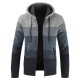 Winter Thick Warm Hooded Cardigan Sweater Coat