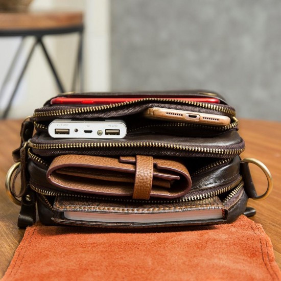 Original Leather Casual Shoulder Messenger Bag