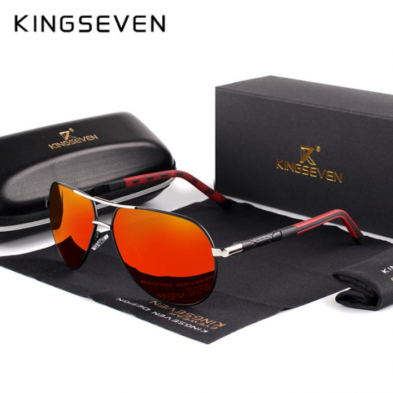 Sunglasses - Aluminum Magnesium Men's Polarized Coating Mirror Sunglasses