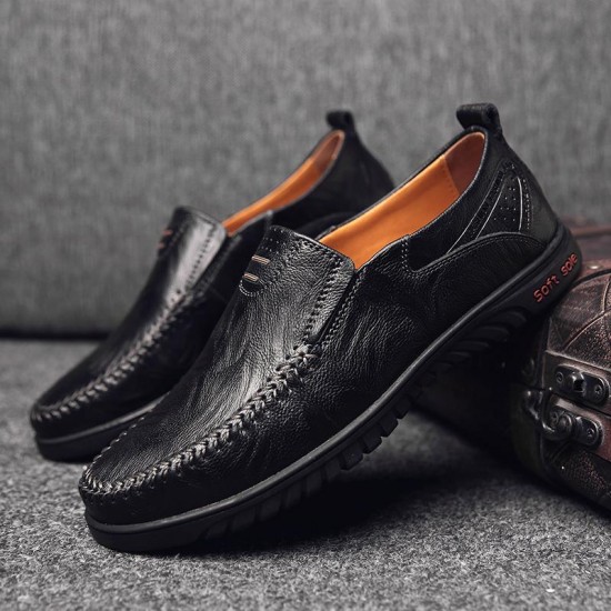 Shoes - New Arrival Men's Slip-On Casual Leather Loafers