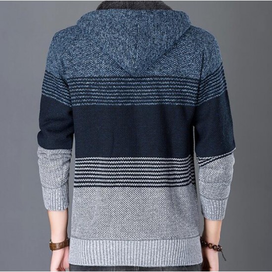 Men's Casual Patchwork Coats Jacket