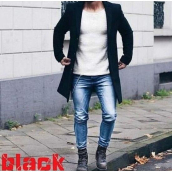 Men's Elegant Fashion Trench Coat