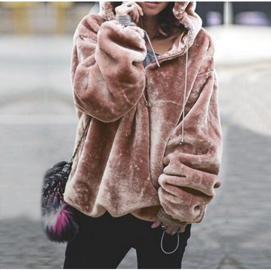 Women's Clothing - Women's Fashion Autumn Winter Keep Warm Fleece Outerwear