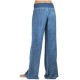 Women's Clothing - Plus Size Women Denim Wide Leg Pants