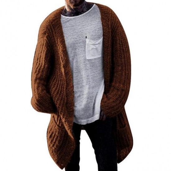 New Arrival Men Autumn Sweater Fashion Pattern Design Korean Style Long Sleeve