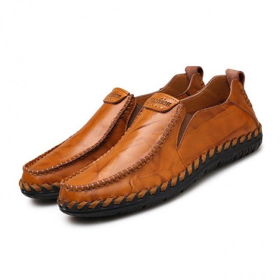 Shoes - High Quality Men Casual Leather Shoes