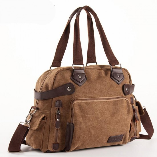 Bag - Men's Vintage Multifunction Canvas Crossbody Bag