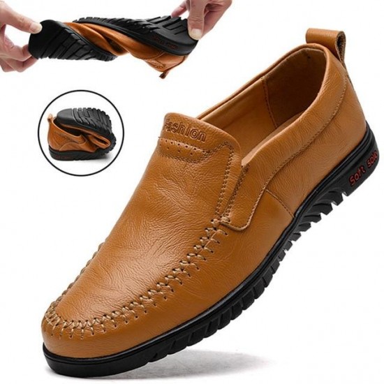 Shoes - New Arrival Men's Slip-On Casual Leather Loafers
