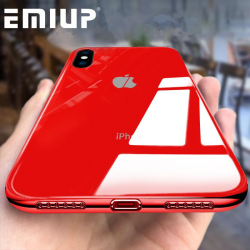 Phone Case - Tempered Glass Phone Case For iPhone X