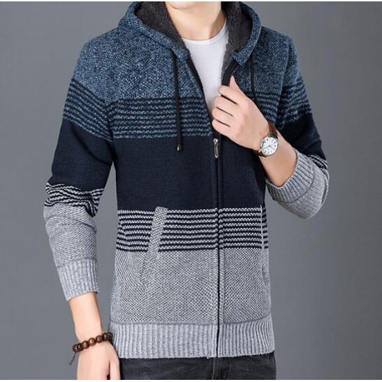 Men's Casual Patchwork Coats Jacket