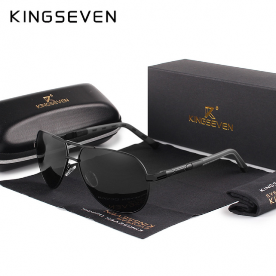 Sunglasses - Aluminum Magnesium Men's Polarized Coating Mirror Sunglasses