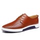 Shoes - 2021 Genuine Leather Breathable Big Size 5.5-13.5 Men's Shoes