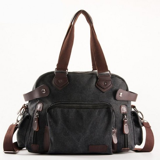 Bag - Men's Vintage Multifunction Canvas Crossbody Bag