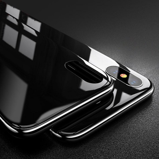 Phone Case - Tempered Glass Phone Case For iPhone X