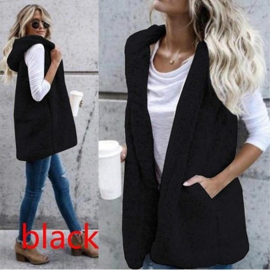 Women's Clothing - Winter Fashion High Quality Faux Fur Vest