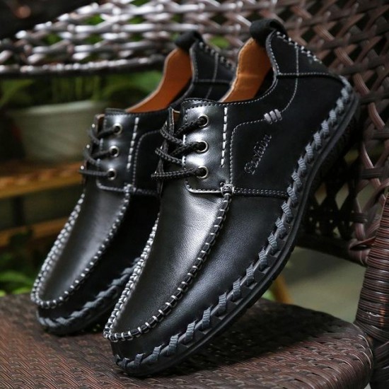 Shoes - High Quality Men Casual Leather Shoes