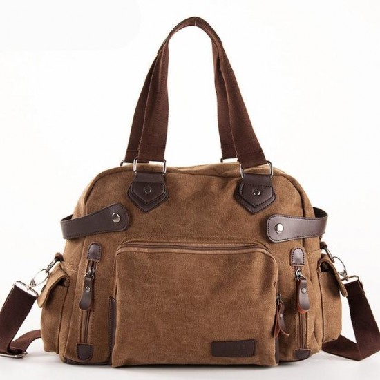 Bag - Men's Vintage Multifunction Canvas Crossbody Bag