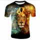 Summer Men's 3D Printed T-shirt