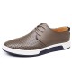 Shoes - 2021 Genuine Leather Breathable Big Size 5.5-13.5 Men's Shoes