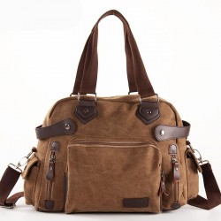 Bag - Men's Vintage Multifunction Canvas Crossbody Bag