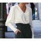 Women's Clothing - Women's Fashion Vneck Blouse